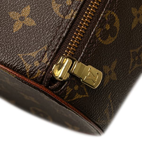 Pre-owned Louis Vuitton Monogram Papillon 26 Brown