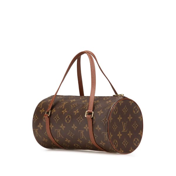Pre-owned Louis Vuitton Monogram Papillon 26 Brown