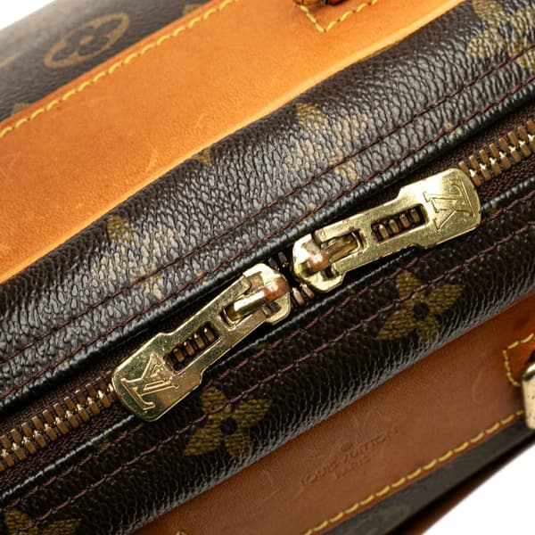 Pre-owned Louis Vuitton Monogram Trouville Brown