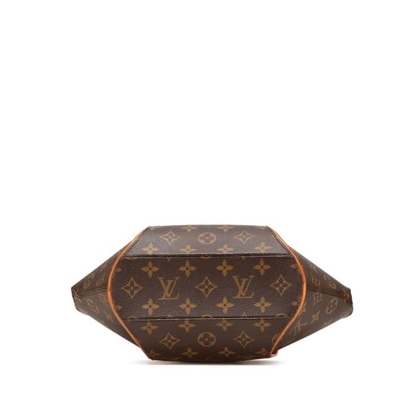 Pre-owned Louis Vuitton Monogram Ellipse PM Brown