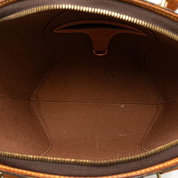 Pre-owned Louis Vuitton Monogram Ellipse PM Brown