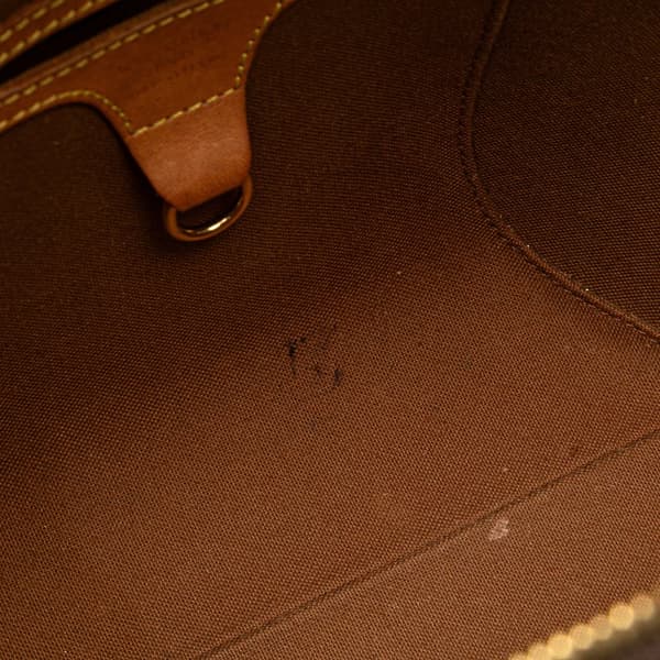 Pre-owned Louis Vuitton Monogram Ellipse PM Brown