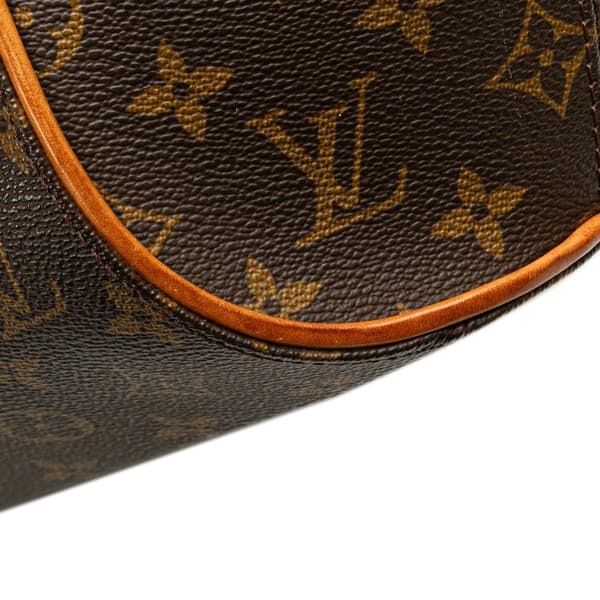 Pre-owned Louis Vuitton Monogram Ellipse PM Brown