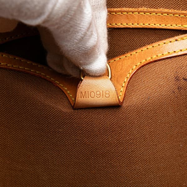 Pre-owned Louis Vuitton Monogram Ellipse MM Brown