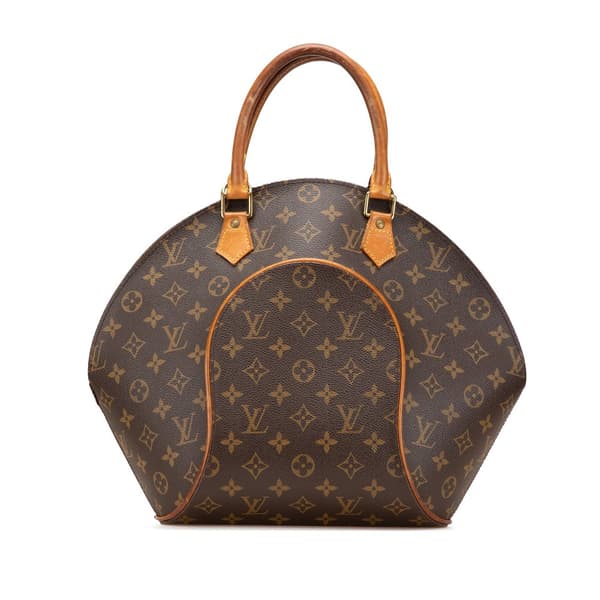 Pre-owned Louis Vuitton Monogram Ellipse MM Brown