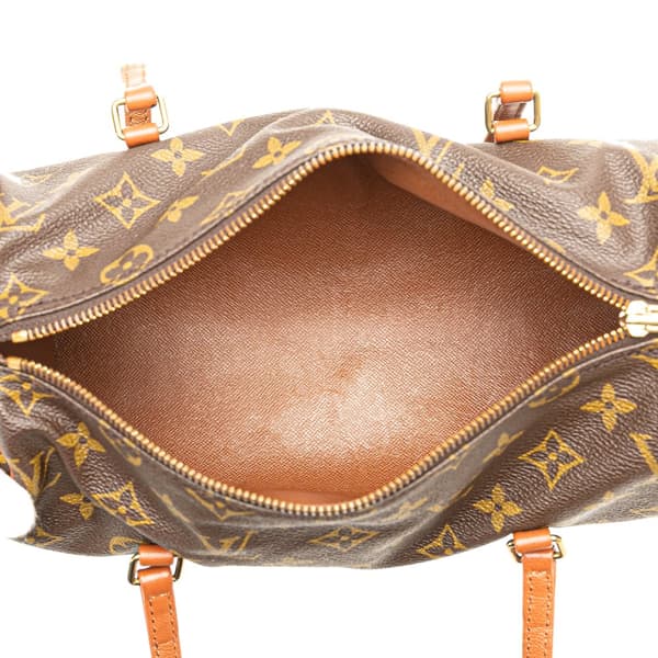 Pre-owned Louis Vuitton Monogram Papillon 26 Brown