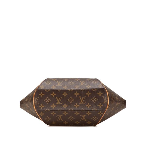 Pre-owned Louis Vuitton Monogram Ellipse MM Brown