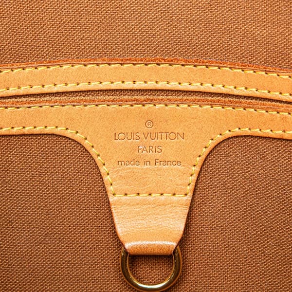 Pre-owned Louis Vuitton Monogram Ellipse MM Brown