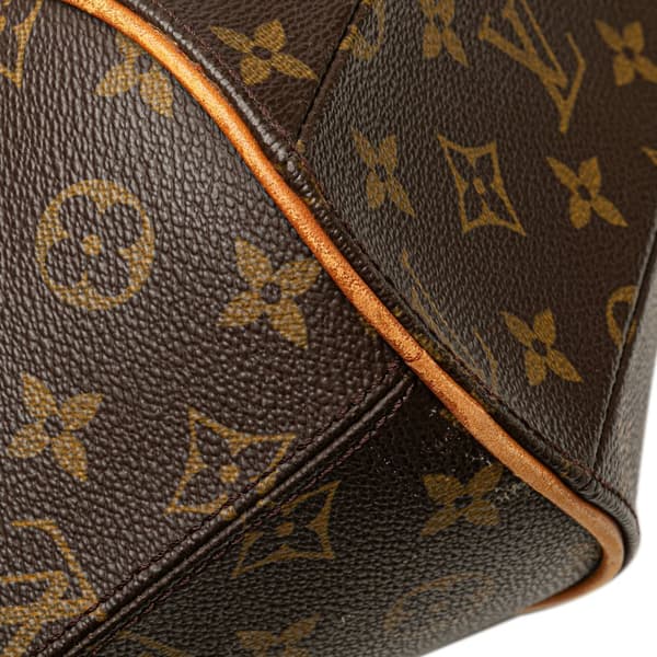 Pre-owned Louis Vuitton Monogram Ellipse MM Brown