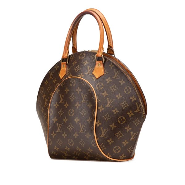 Pre-owned Louis Vuitton Monogram Ellipse MM Brown