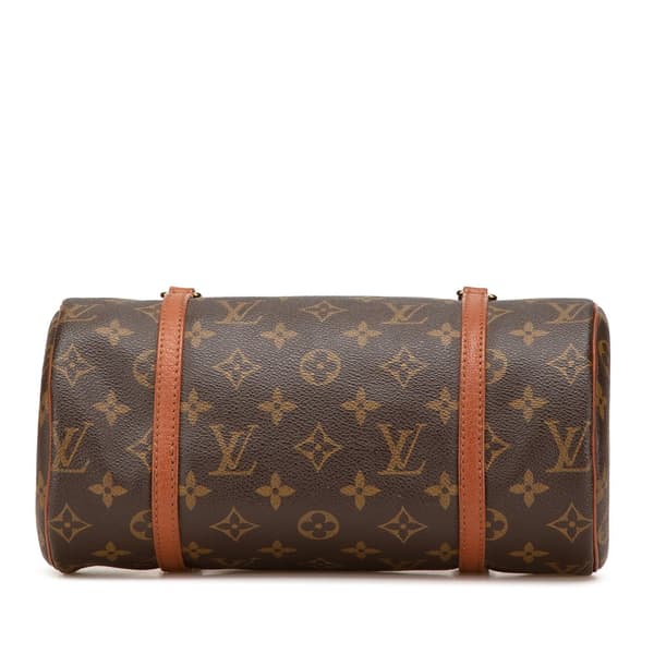 Pre-owned Louis Vuitton Monogram Papillon 26 Brown