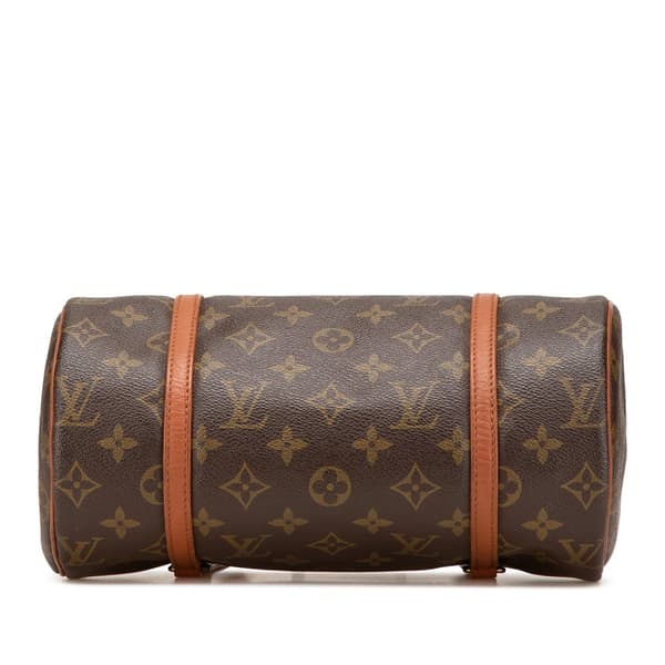 Pre-owned Louis Vuitton Monogram Papillon 26 Brown