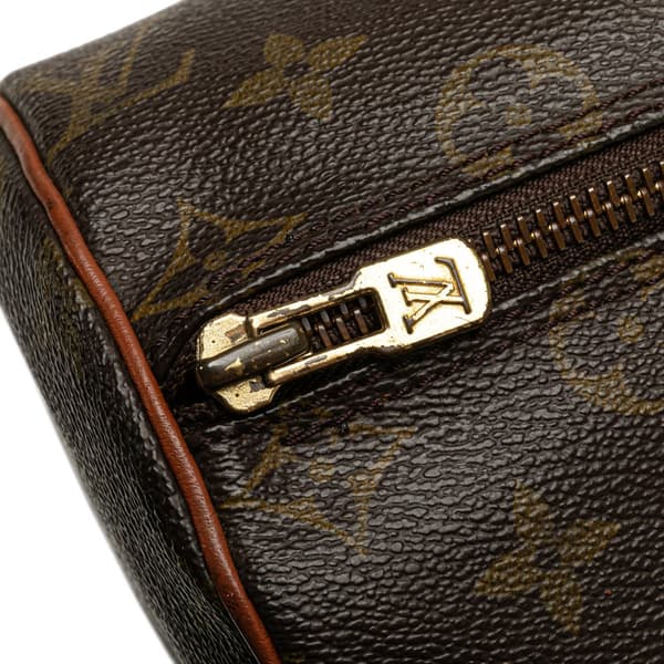 Pre-owned Louis Vuitton Monogram Papillon 26 Brown