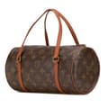 Miniatyrbilde 2 av 10: Pre-owned Louis Vuitton Monogram Papillon 26 Brown