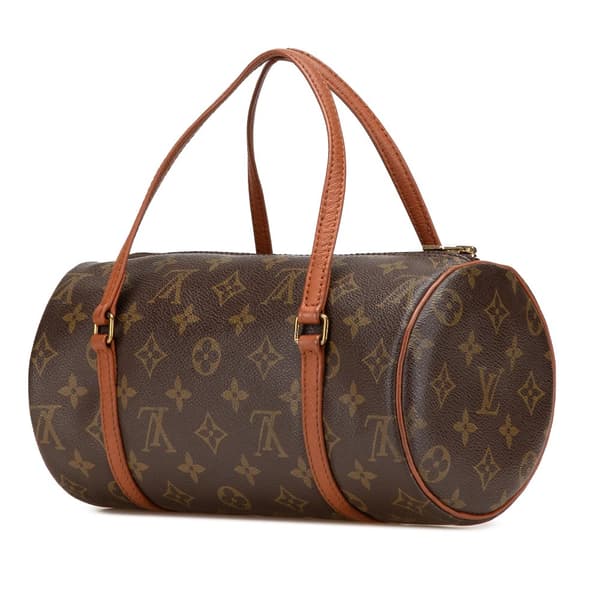 Pre-owned Louis Vuitton Monogram Papillon 26 Brown