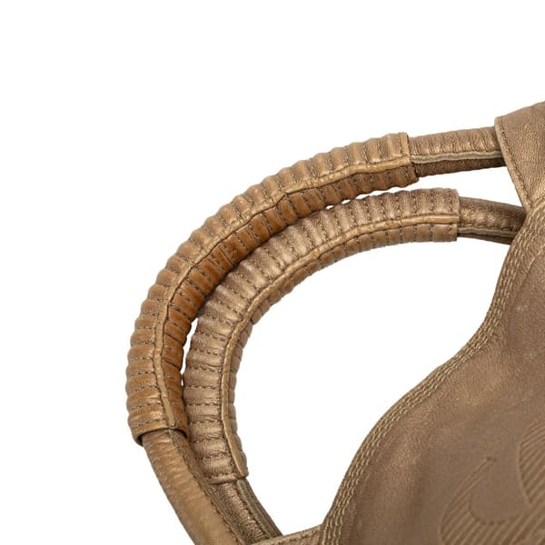 Pre-owned LOEWE Nappa Aire Handbag Gold