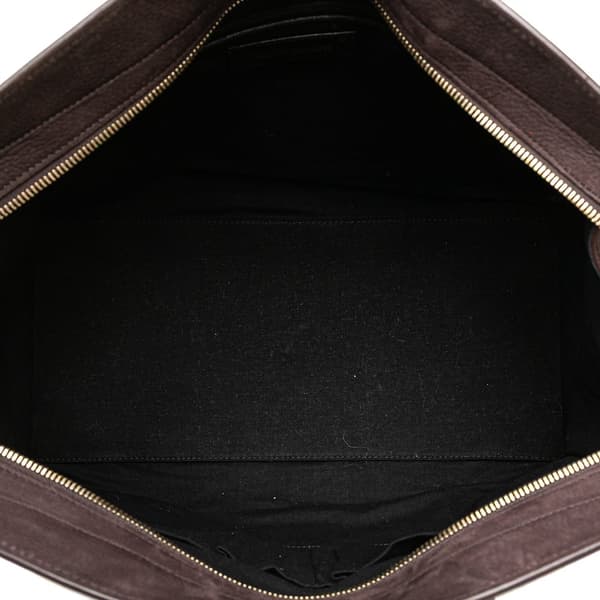 Pre-owned Yves Saint Laurent Medium Leather Cabas Chyc Satchel Brown