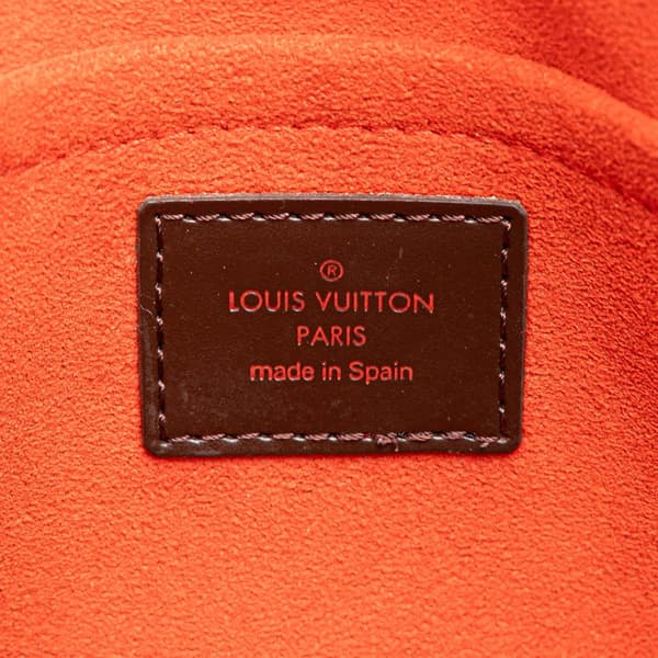 Pre-owned Louis Vuitton Damier Ebene Mini Sarria Brown