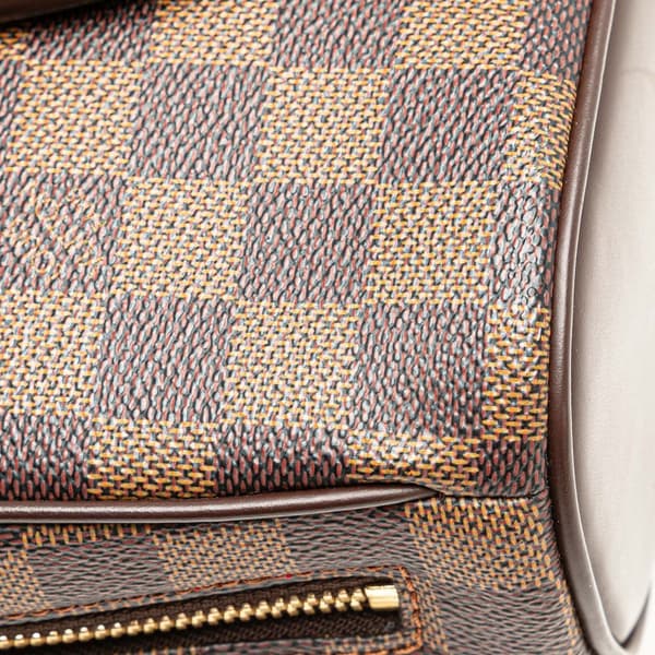 Pre-owned Louis Vuitton Damier Ebene Mini Sarria Brown