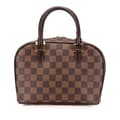 Pikkukuva 1 / 10: Pre-owned Louis Vuitton Damier Ebene Mini Sarria Brown