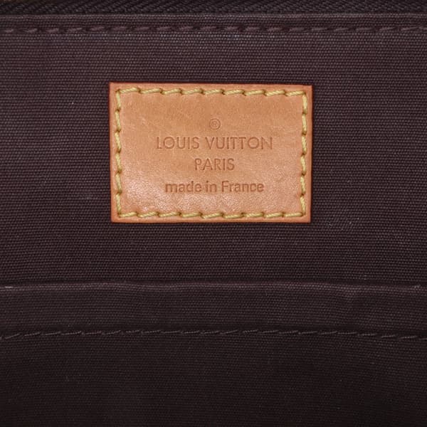 Pre-owned Louis Vuitton Monogram Vernis Alma BB Purple