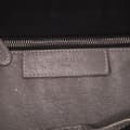 Miniatyrbild 5 av 10: Pre-owned Balenciaga M Lambskin Bazar Shopper Satchel Gray