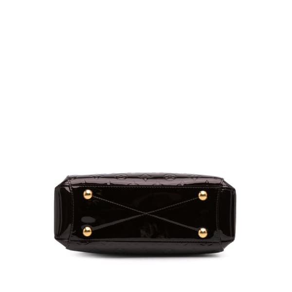 Pre-owned Louis Vuitton Monogram Vernis Montaigne BB Purple