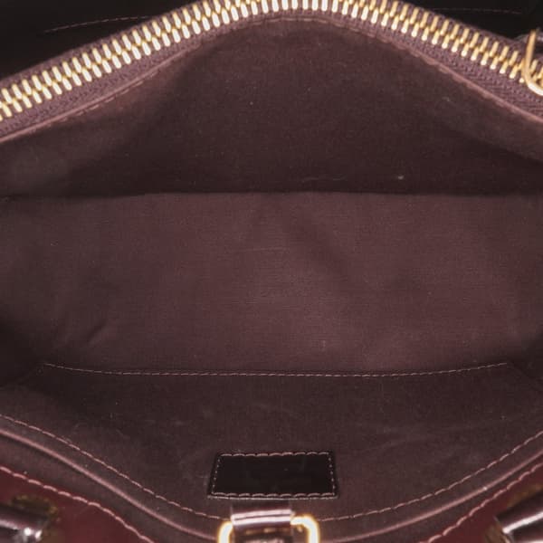 Pre-owned Louis Vuitton Monogram Vernis Montaigne BB Purple