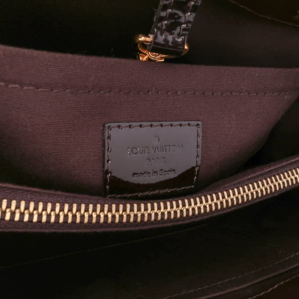 Pre-owned Louis Vuitton Monogram Vernis Montaigne BB Purple