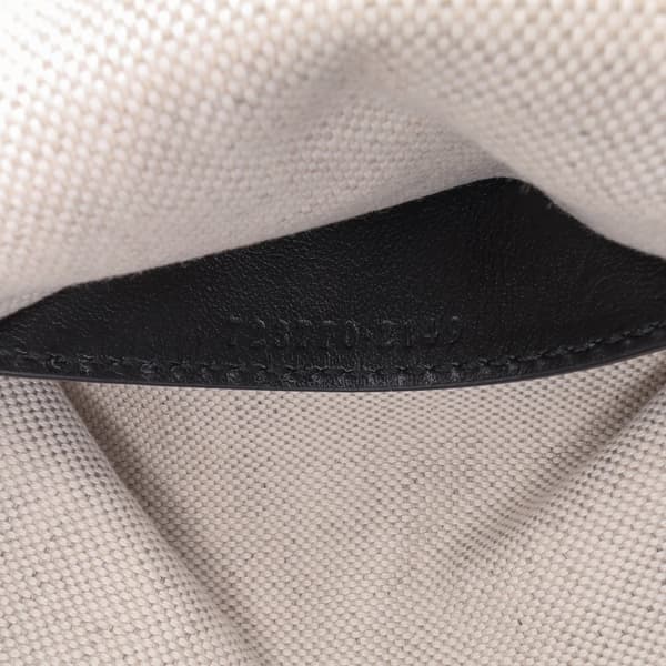 Pre-owned Gucci Mini GG Marmont Matelasse Leather Top Handle Vanity Chain Bag Black