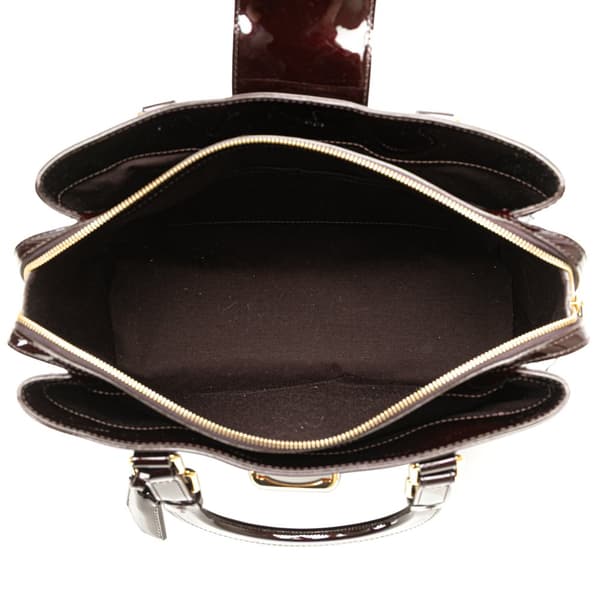 Pre-owned Louis Vuitton Monogram Vernis Melrose Avenue Purple