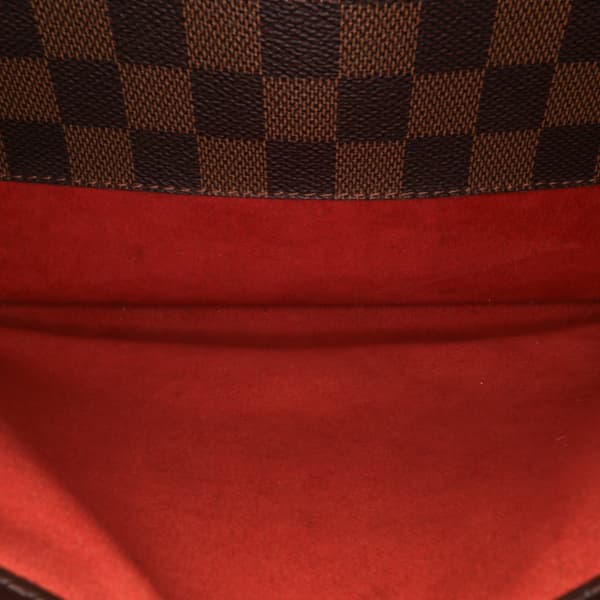Pre-owned Louis Vuitton Damier Ebene Sarria Horizontal Brown