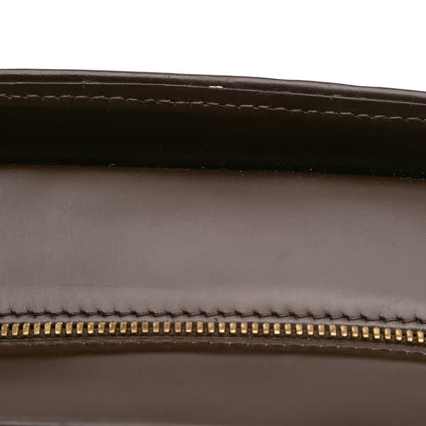 Pre-owned Louis Vuitton Damier Ebene Sarria Horizontal Brown