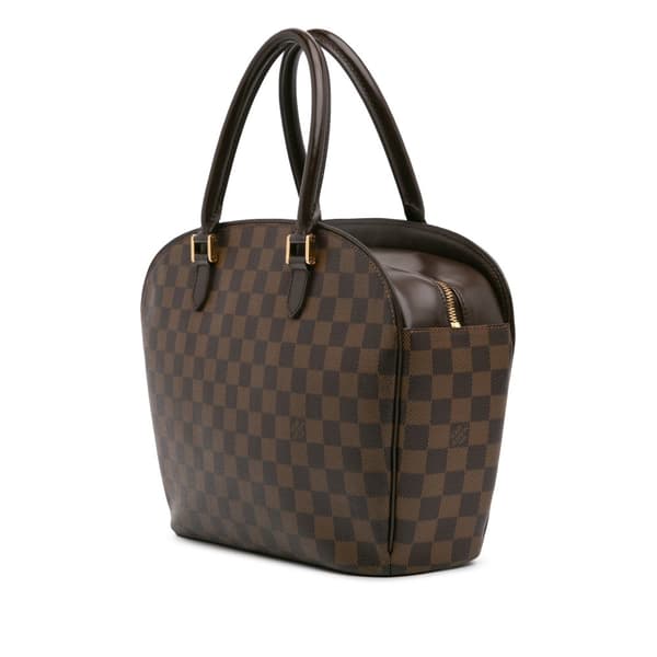 Pre-owned Louis Vuitton Damier Ebene Sarria Horizontal Brown