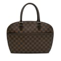 Pikkukuva 1 / 10: Pre-owned Louis Vuitton Damier Ebene Sarria Horizontal Brown