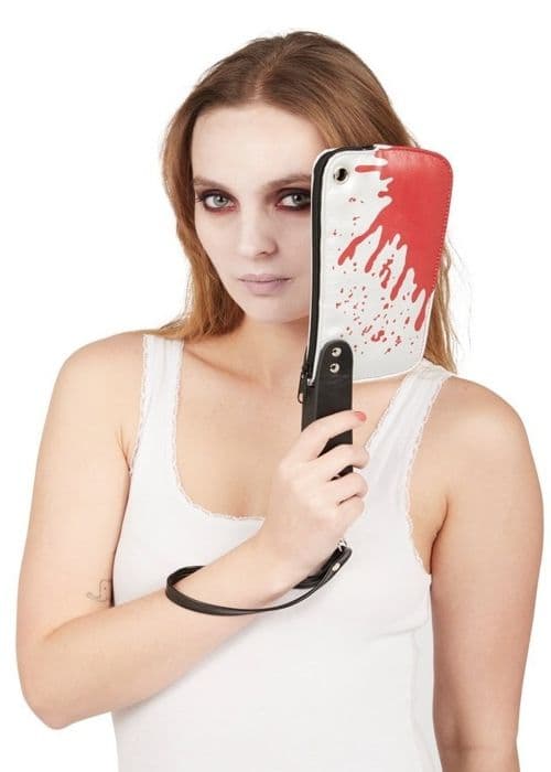 P'TIT Clown re22196, Handväska blodig hackbräda i konstläder