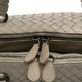 Pikkukuva 8 / 10: Pre-owned Bottega Veneta Large Leather Intrecciato Leggero Satchel Gray