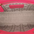 Miniatyrbild 4 av 10: Pre-owned Dior Mini Lambskin Cannage Lady Dior Pink