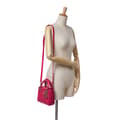 Miniatyrbild 10 av 10: Pre-owned Dior Mini Lambskin Cannage Lady Dior Pink
