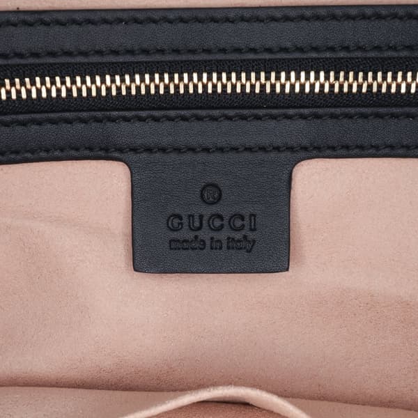 Pre-owned Gucci Suede Ophidia Satchel Blue