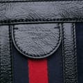 Miniatyrbillede 8 af 10: Pre-owned Gucci Suede Ophidia Satchel Blue