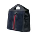 Miniatyrbillede 2 af 10: Pre-owned Gucci Suede Ophidia Satchel Blue