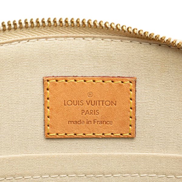 Pre-owned Louis Vuitton Monogram Vernis Sherwood PM Brown