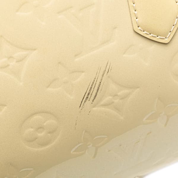 Pre-owned Louis Vuitton Monogram Vernis Sherwood PM Brown