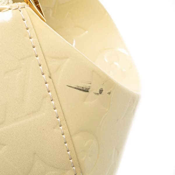 Pre-owned Louis Vuitton Monogram Vernis Sherwood PM Brown