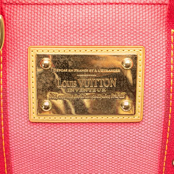 Pre-owned Louis Vuitton Antigua Cabas PM Pink
