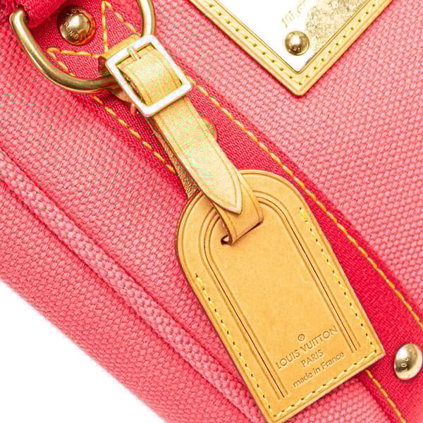 Pre-owned Louis Vuitton Antigua Cabas PM Pink