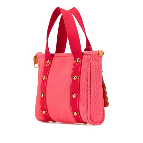 Pre-owned Louis Vuitton Antigua Cabas PM Pink