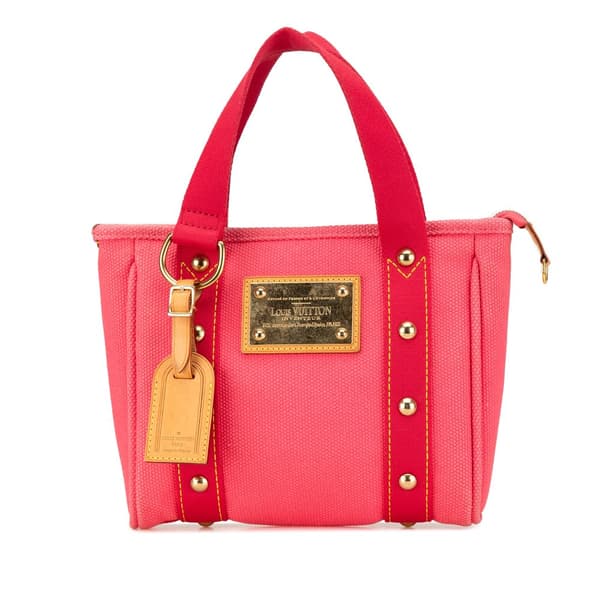 Pre-owned Louis Vuitton Antigua Cabas PM Pink