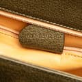 Miniatyrbillede 6 af 10: Pre-owned Gucci Leather Bamboo Satchel Brown